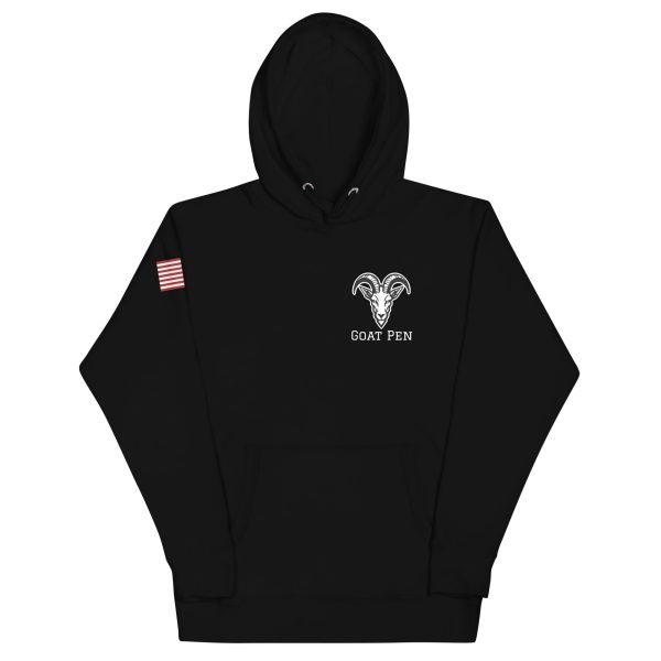 Goat Pen Capricorn Logo Hoodie | DTG Printed