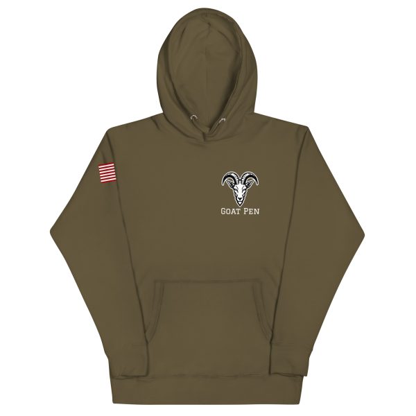 Goat Pen Capricorn Logo Hoodie | DTG Printed - Image 17