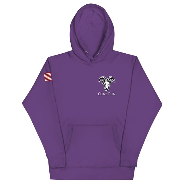 Goat Pen Capricorn Logo Hoodie | DTG Printed - Image 13