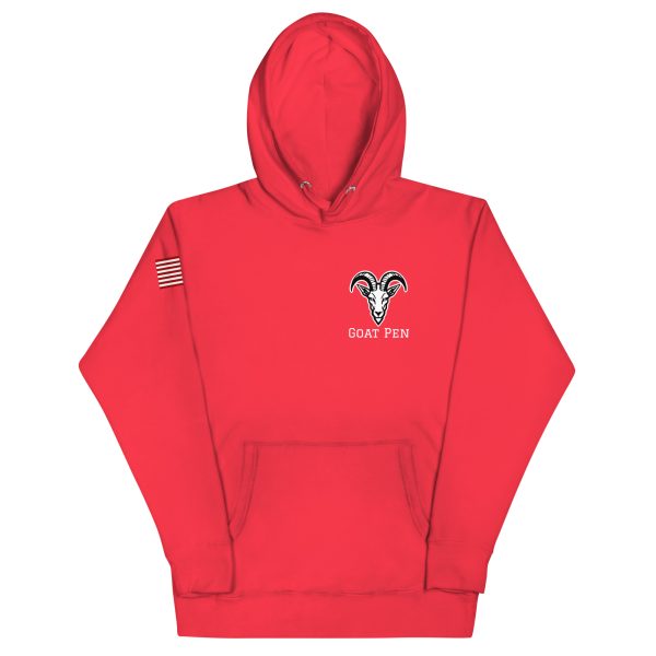 Goat Pen Capricorn Logo Hoodie | DTG Printed - Image 19