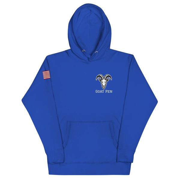 Goat Pen Capricorn Logo Hoodie | DTG Printed - Image 11