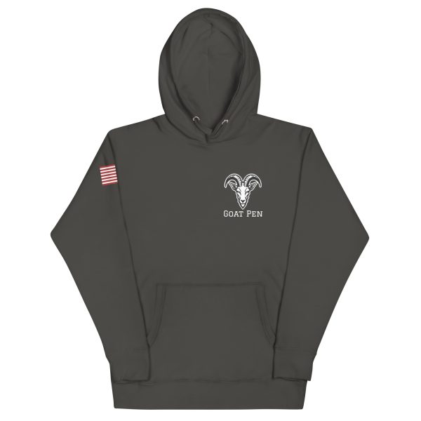 Goat Pen Capricorn Logo Hoodie | DTG Printed - Image 9