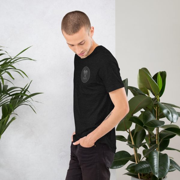 Goat Pen Dark Shadow Community Tee | DTG Printed | American Flag on Right Sleeve - Image 3