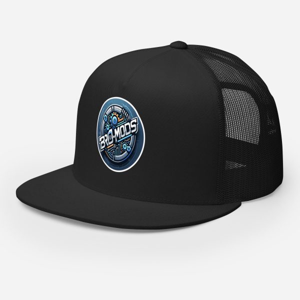 Bro-Mods Logo Trucker Cap | DTG Printed - Image 18