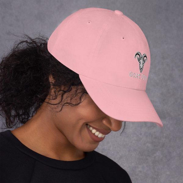 Goat Pen Capricorn Goat Head Logo Embroidered Dad Hats | Many Colors to Choose From - Image 26
