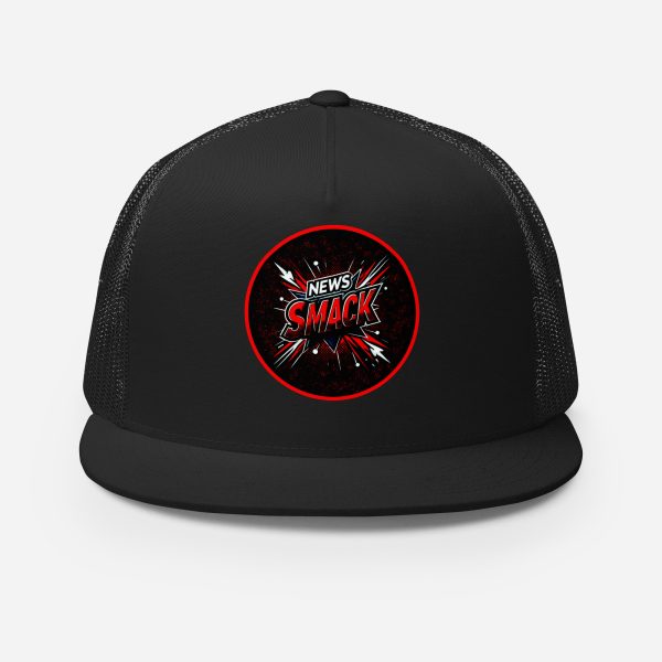 News Smack Logo Trucker Cap | DTG Printed - Image 18