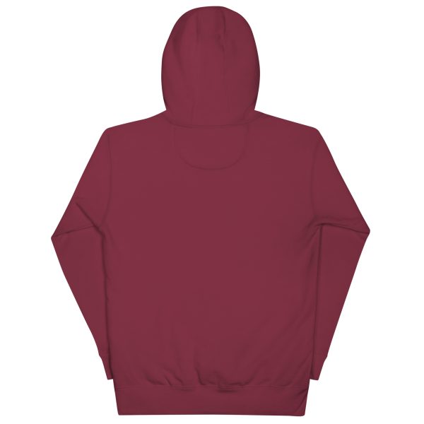 Goat Pen Podcast Logo Hoodie with American Flag on Right Sleeve - Image 6