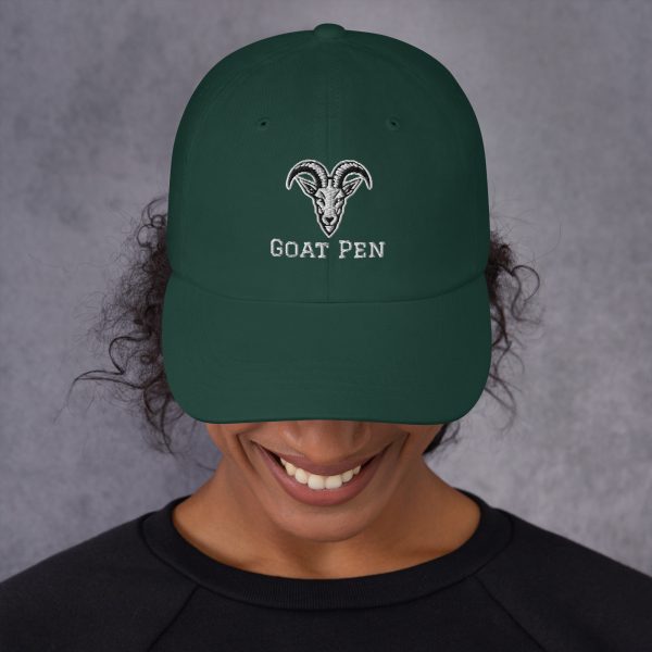 Goat Pen Capricorn Goat Head Logo Embroidered Dad Hats | Many Colors to Choose From - Image 10