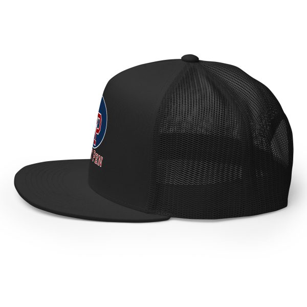 Goat Pen Classic Logo with Goat Head Trucker Cap | DTG Printed - Image 9