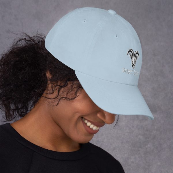 Goat Pen Capricorn Goat Head Logo Embroidered Dad Hats | Many Colors to Choose From - Image 29