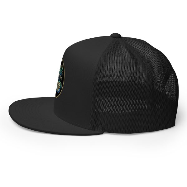 Dudeus Ex Machina Logo Trucker Cap | DTG Printed - Image 17