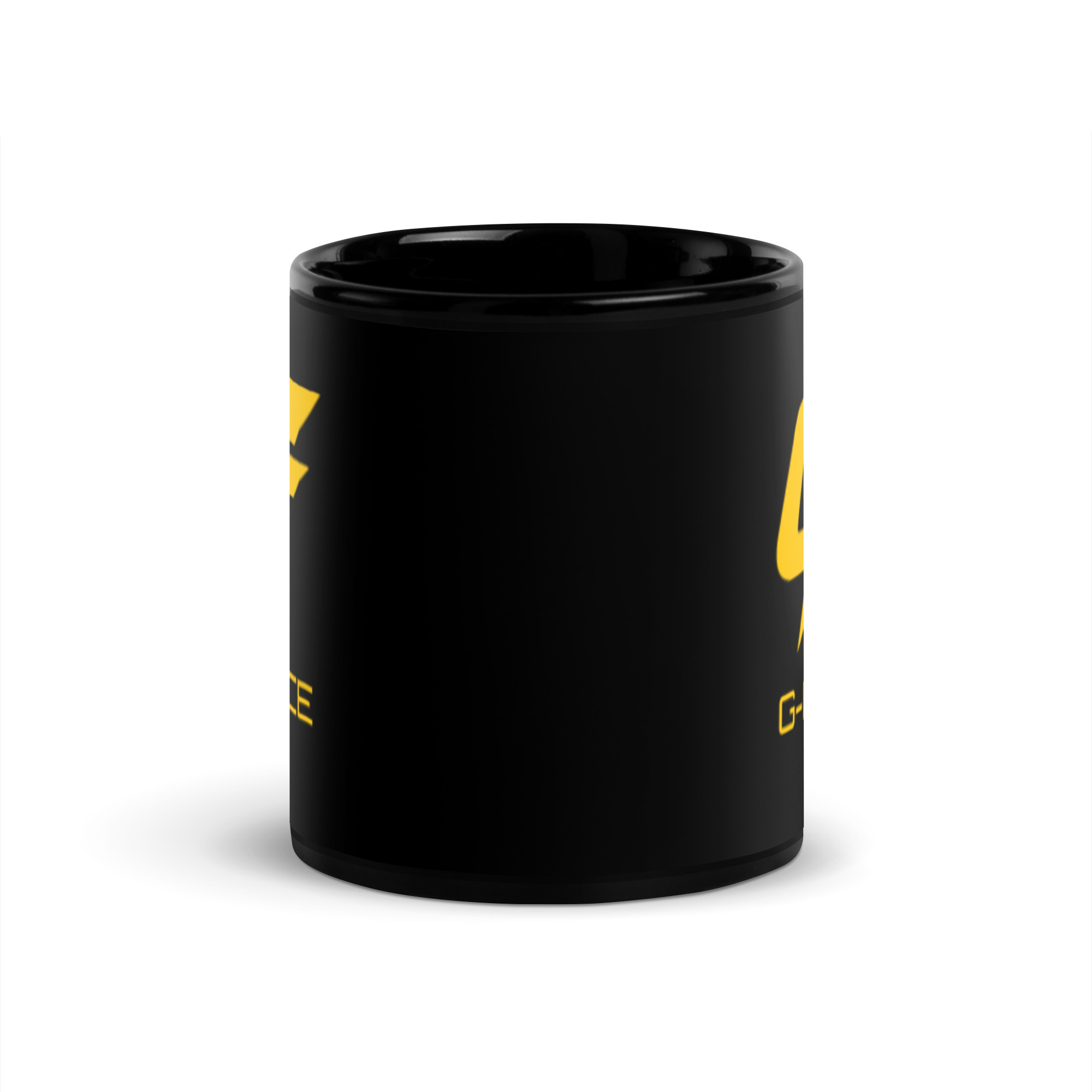 G-Force GF Logo Black Glossy Mug - Image 5