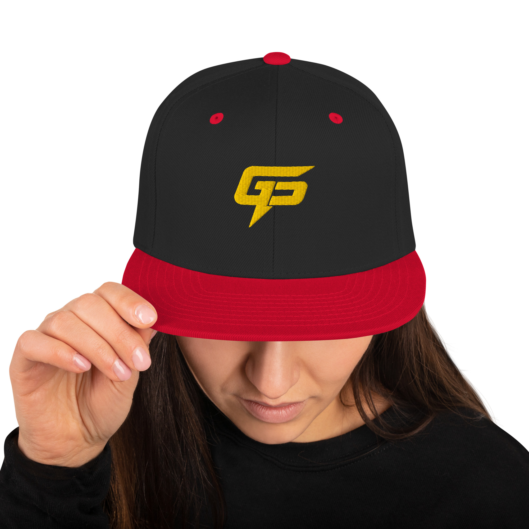 Goat Pen GP Logo Snapback Hat - Image 5