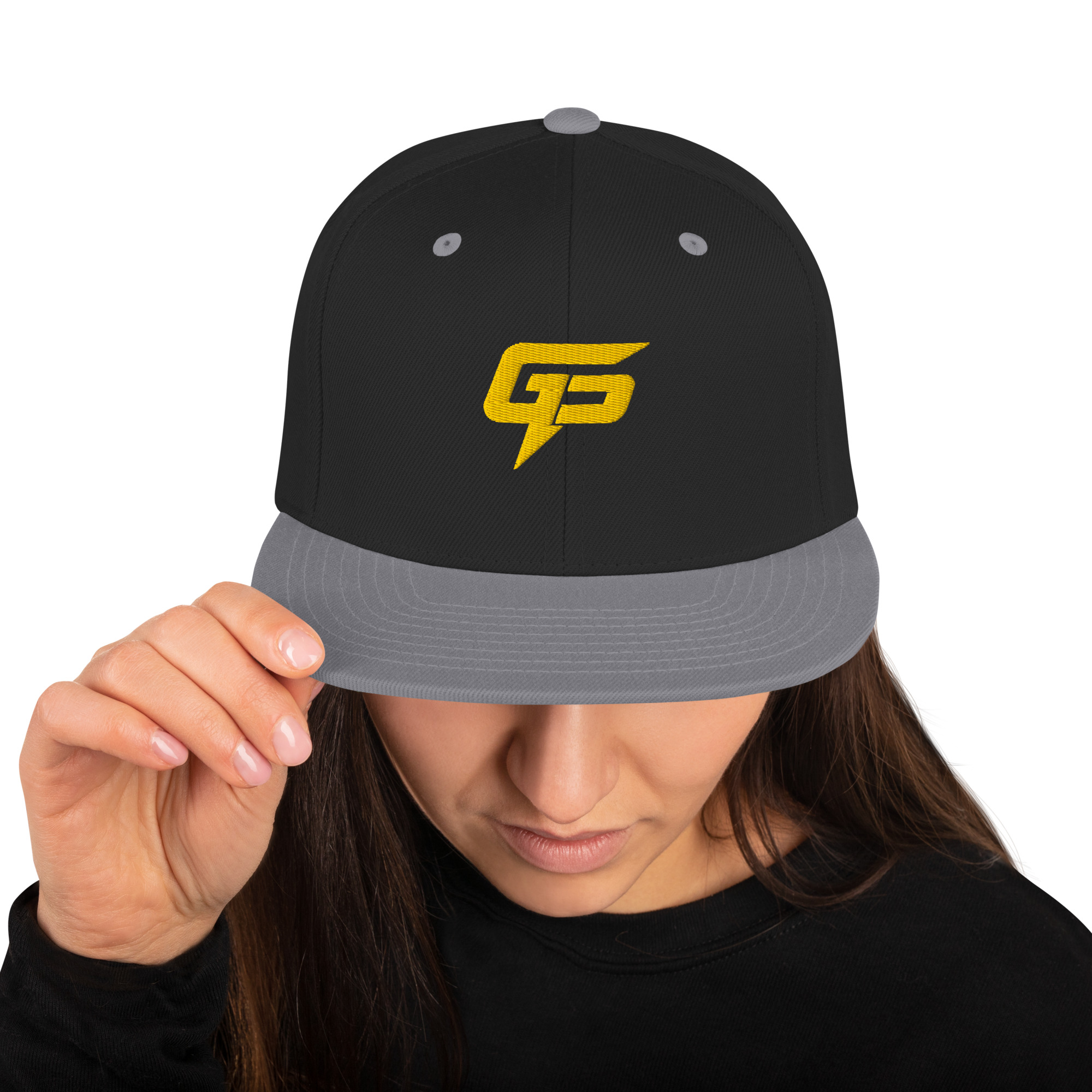 Goat Pen GP Logo Snapback Hat - Image 13