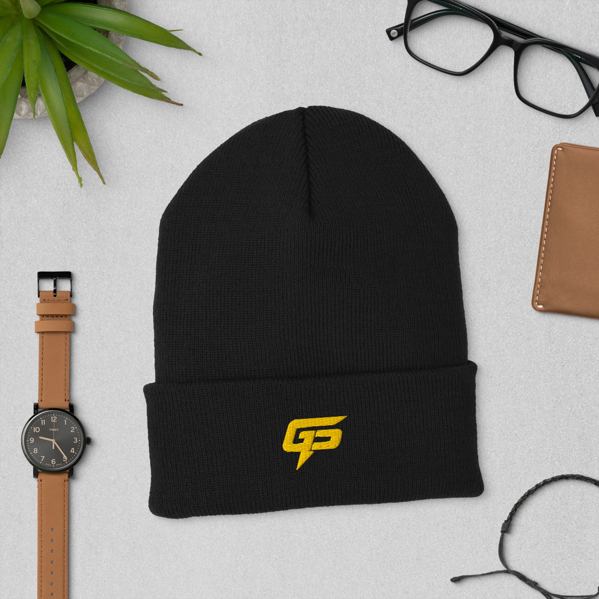 Goat Pen GP Logo Cuffed Beanie - Image 2