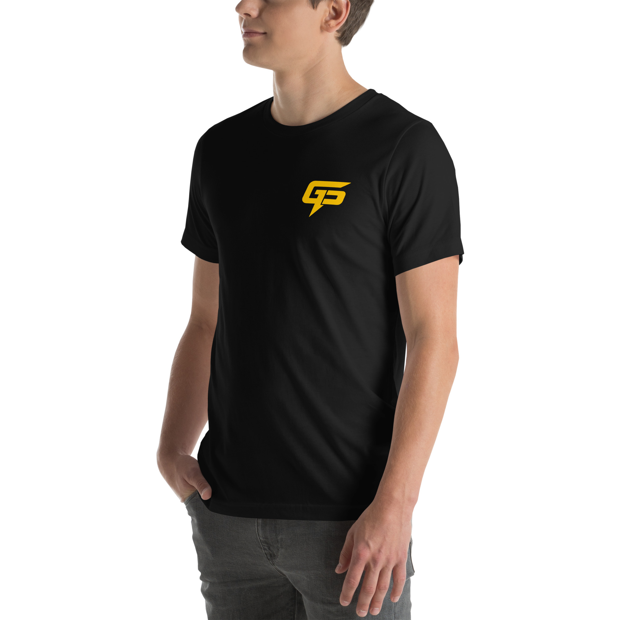 Goat Pen GP Logo Unisex T-shirt - Image 4